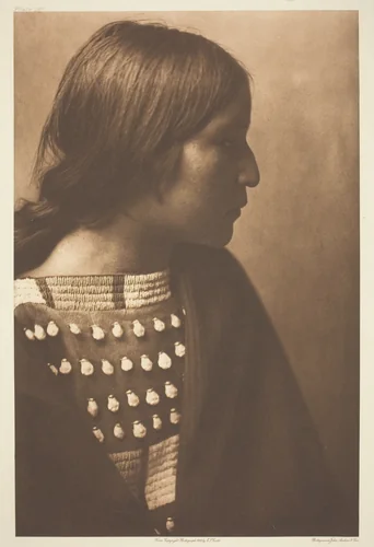 Arikara Girl by Edward Curtis, print, 1908