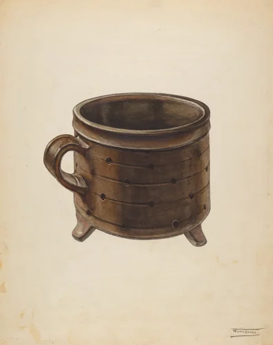 Cheese Pot by Frank Fumagalli, index of american design, 1938