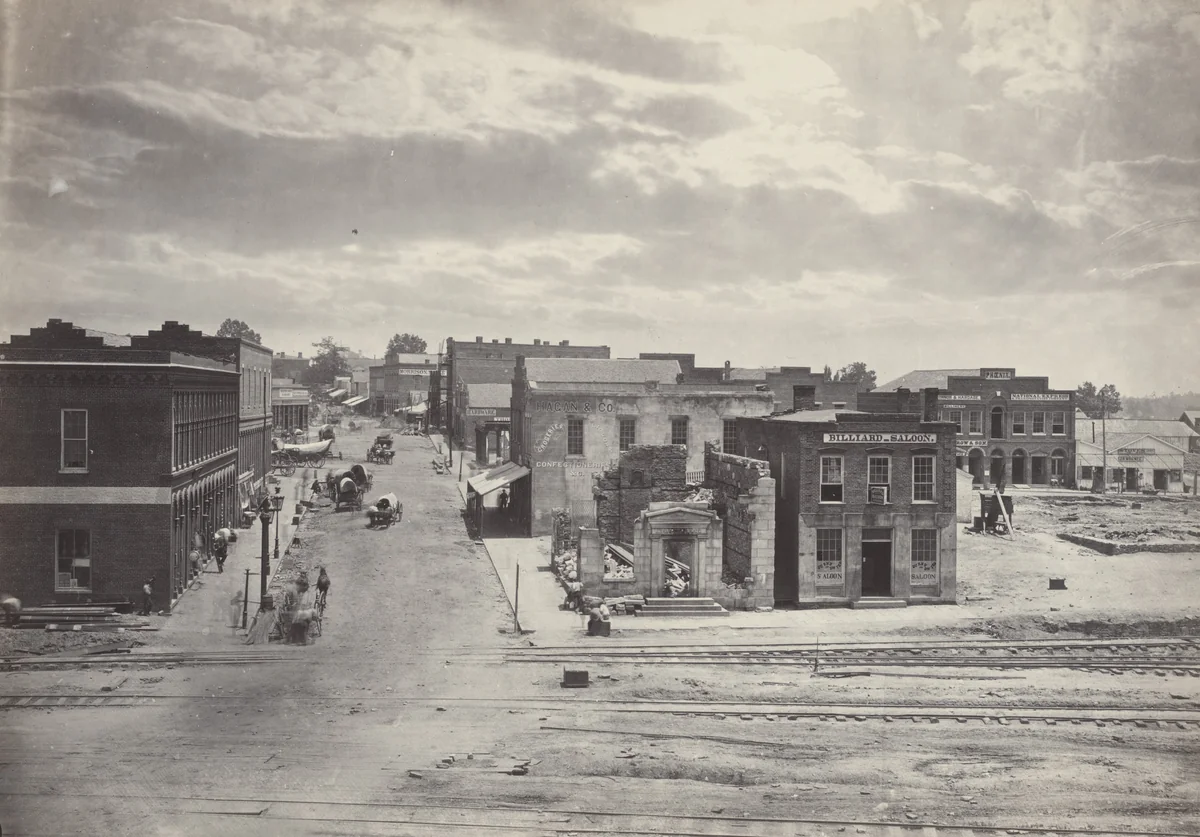 City of Atlanta, Georgia, No. 2 from the album Photographic Views of Sherman's Campaign by George N. Barnard, photograph, 1864