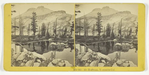 Mt. Hoffman, Yosemite, Cal. by Kilburn Brothers, photograph, 1855-1875