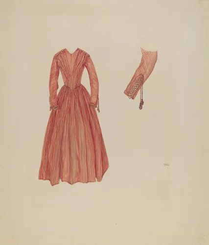 Dress by Aurelia Arbo, index of american design, 1937