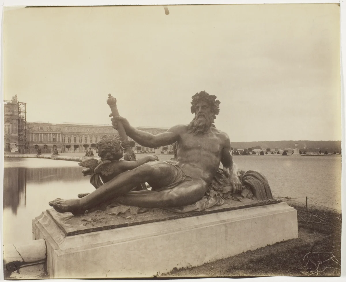 Versailles, Le Rhone par Tuby by Jean-Eugène-Auguste Atget, photograph, 1901