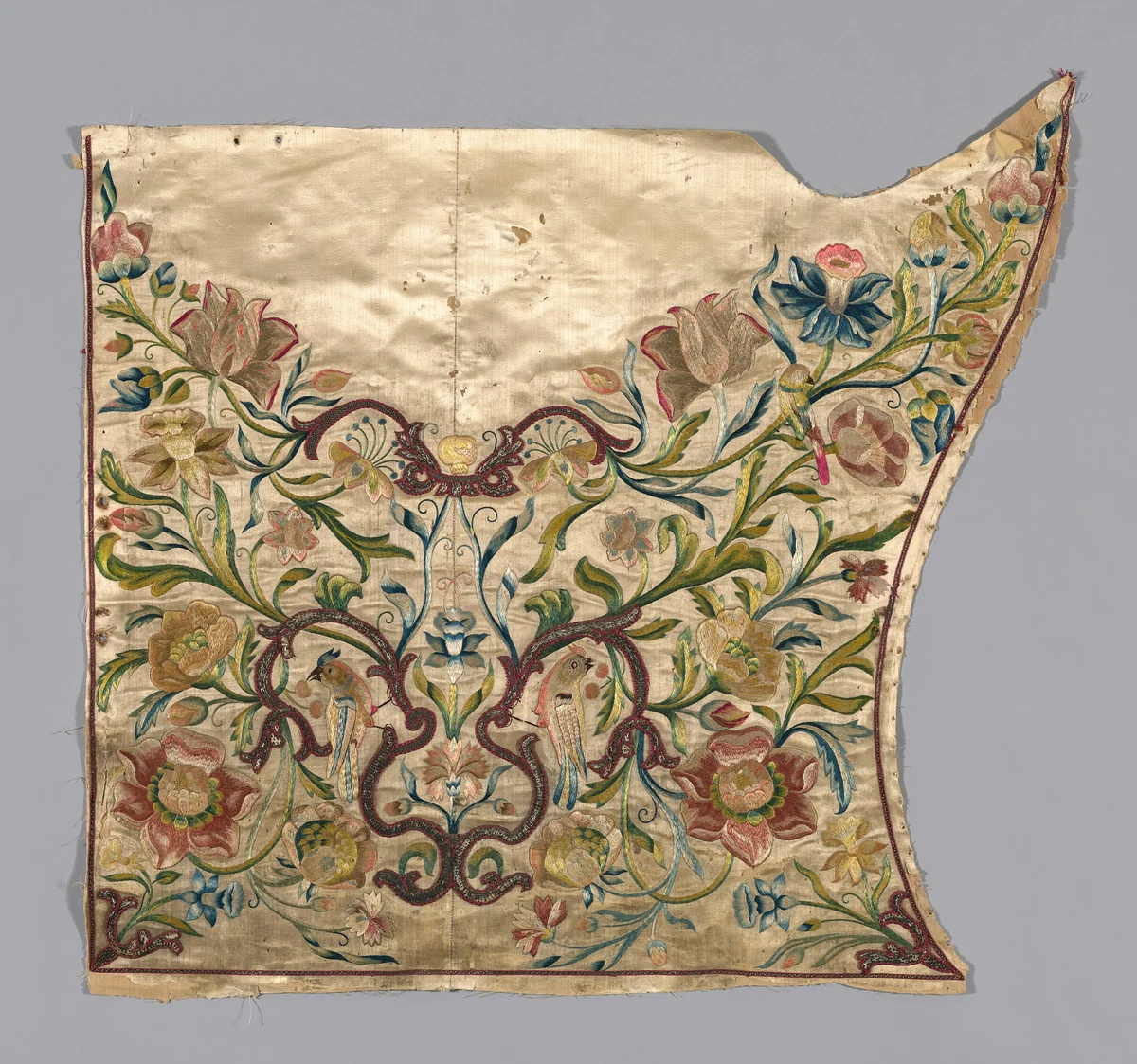 Panel (formerly Cover from a Sedan Chair) by France, textile, 1710-1730