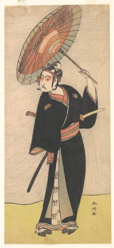 Ichikawa Yaozo III by Katsukawa Shunkō (勝川春好), print, 1784