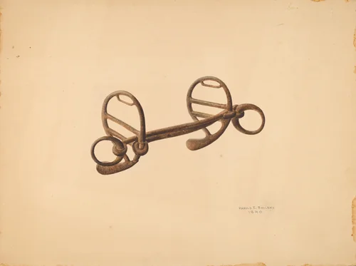 "Jay Eye See" Driving Bit by Harold Ballerd, index of american design, 1940