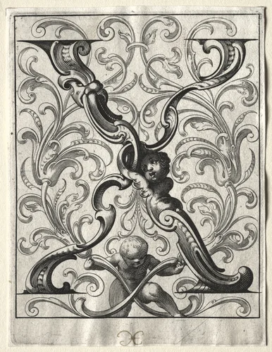 New ABC Booklet: X by Lucas Kilian, print, 1627