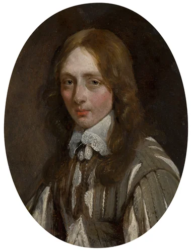 Portrait of Caspar van Kinschot (1622-1649) by Gerard ter Borch, painting, 1646