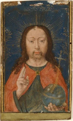 Holy Face by Gerard David, manuscript, 1482-1493