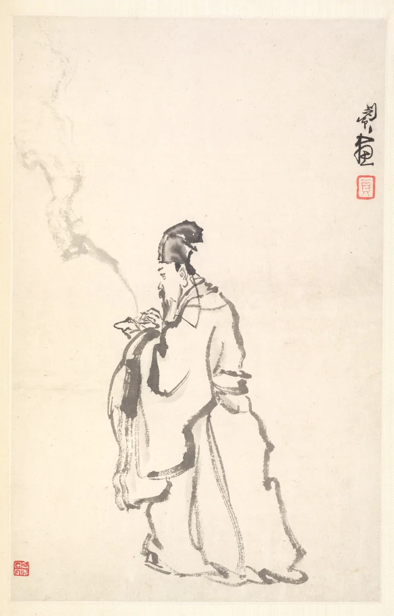 Su Dongpo by Min Zhen, painting, 1788