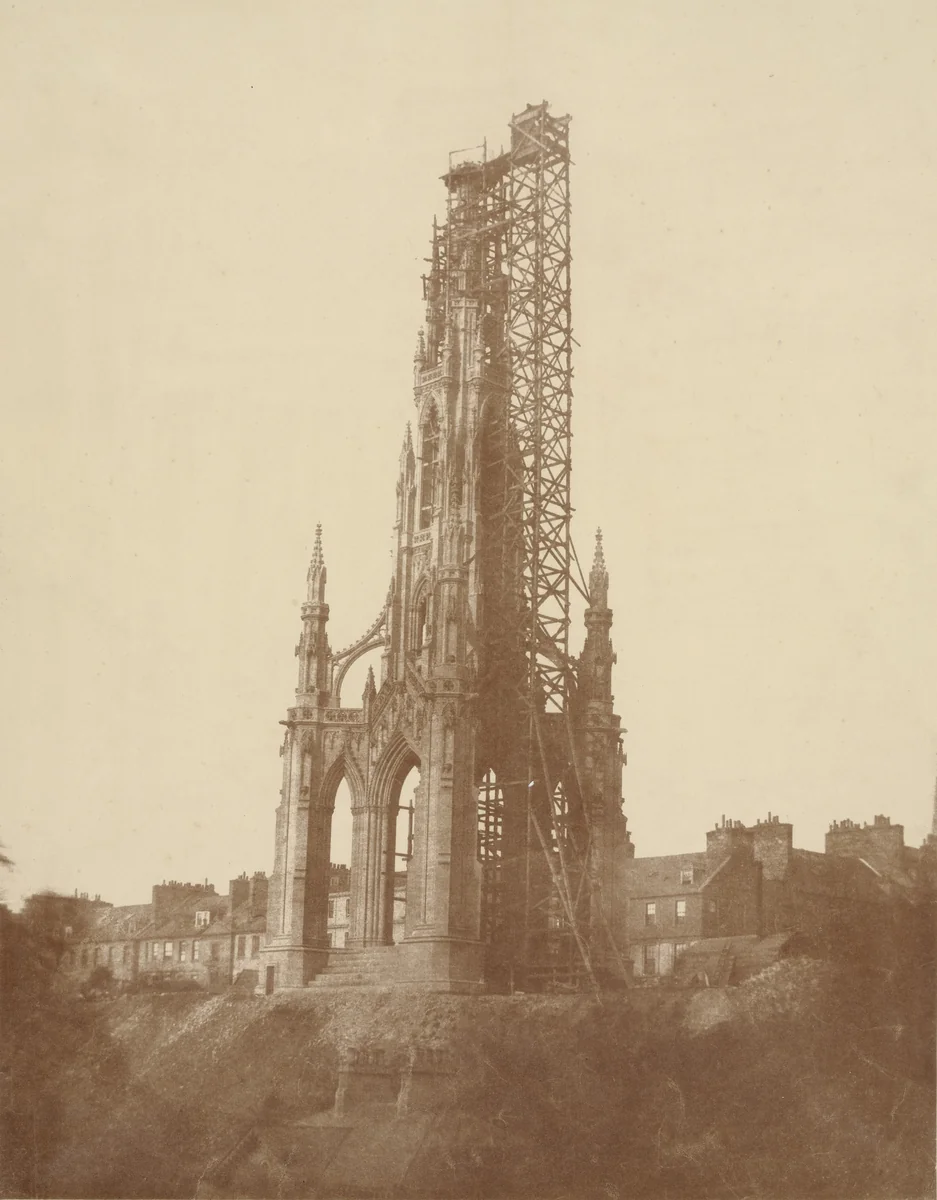 The Scott Monument, Edinburgh by David Octavius Hill, Robert Adamson, photograph, 1843
