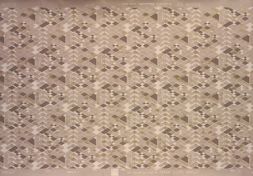 Design 705 by F. Schumacher and Co., print, 1900-1959