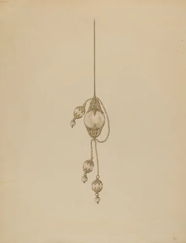 Hair Ornament by Melita Hofmann, index of american design, 1937