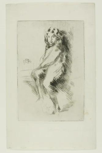 The Boy (Charlie Hanson) by James McNeill Whistler, print, 1875-1876