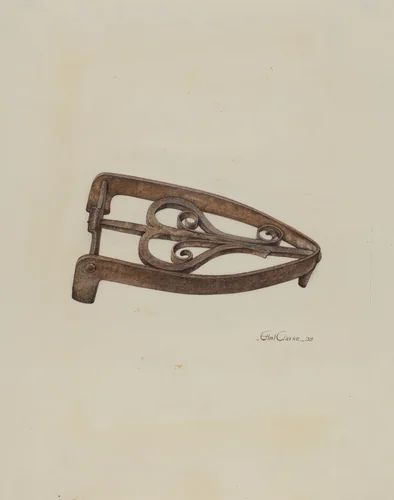 Trivet by Ethel Clarke, index of american design, 1939