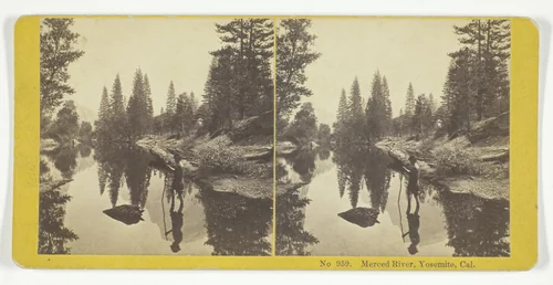 Merced River, Yosemite, Cal. by Kilburn Brothers, photograph, 1855-1875