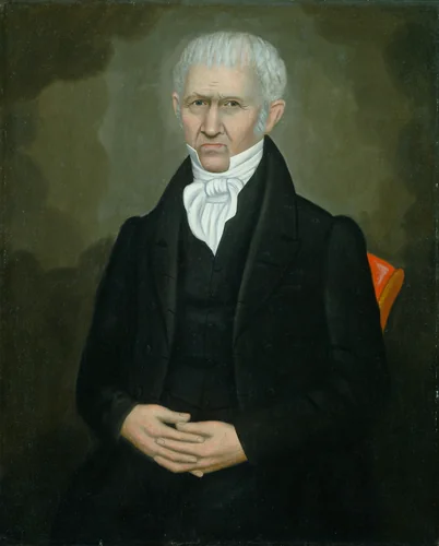 Mr. Pease by Erastus Salisbury Field, painting, 1837