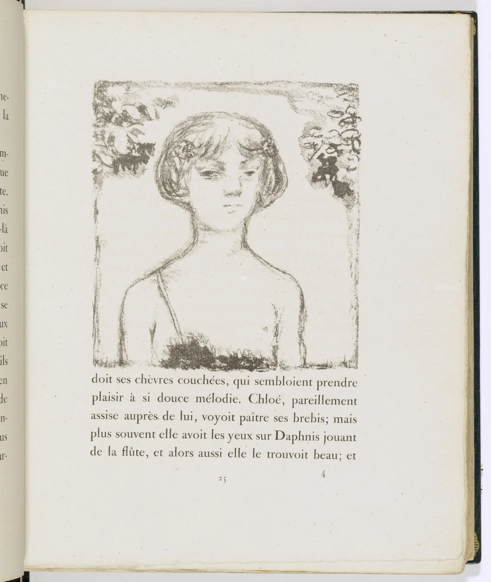 In-text plate (page 25) from Daphnis et Chloé by Pierre Bonnard, illustrated book, 1902