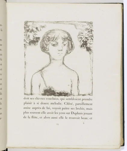 In-text plate (page 25) from Daphnis et Chloé by Pierre Bonnard, illustrated book, 1902