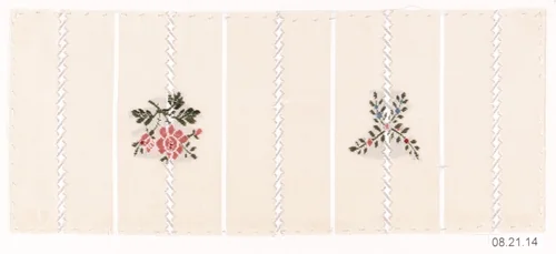 Textile sample by Unknown Designer, textile, 1900