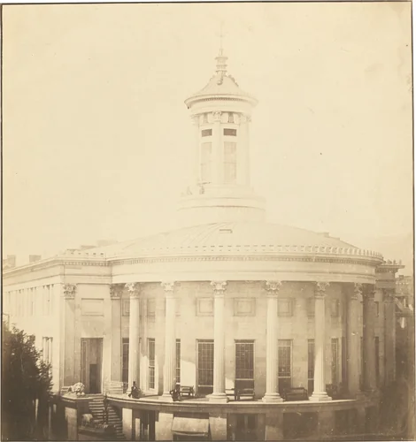Merchants' Exchange, Philadelphia by Frederick Langenheim; William Langenheim, photograph, 1849