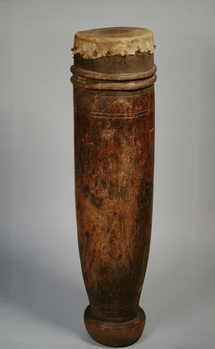 Drum by Mbala people, other, 1801-1900