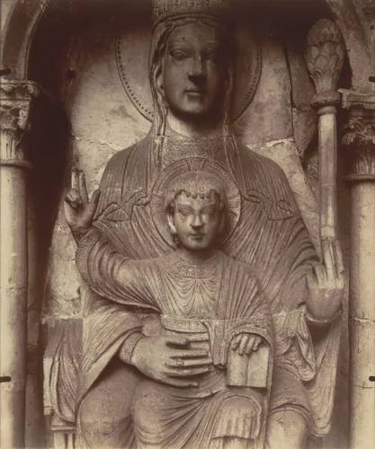 Cluny, XIIe siècle by Eugène Atget, photograph, 1921