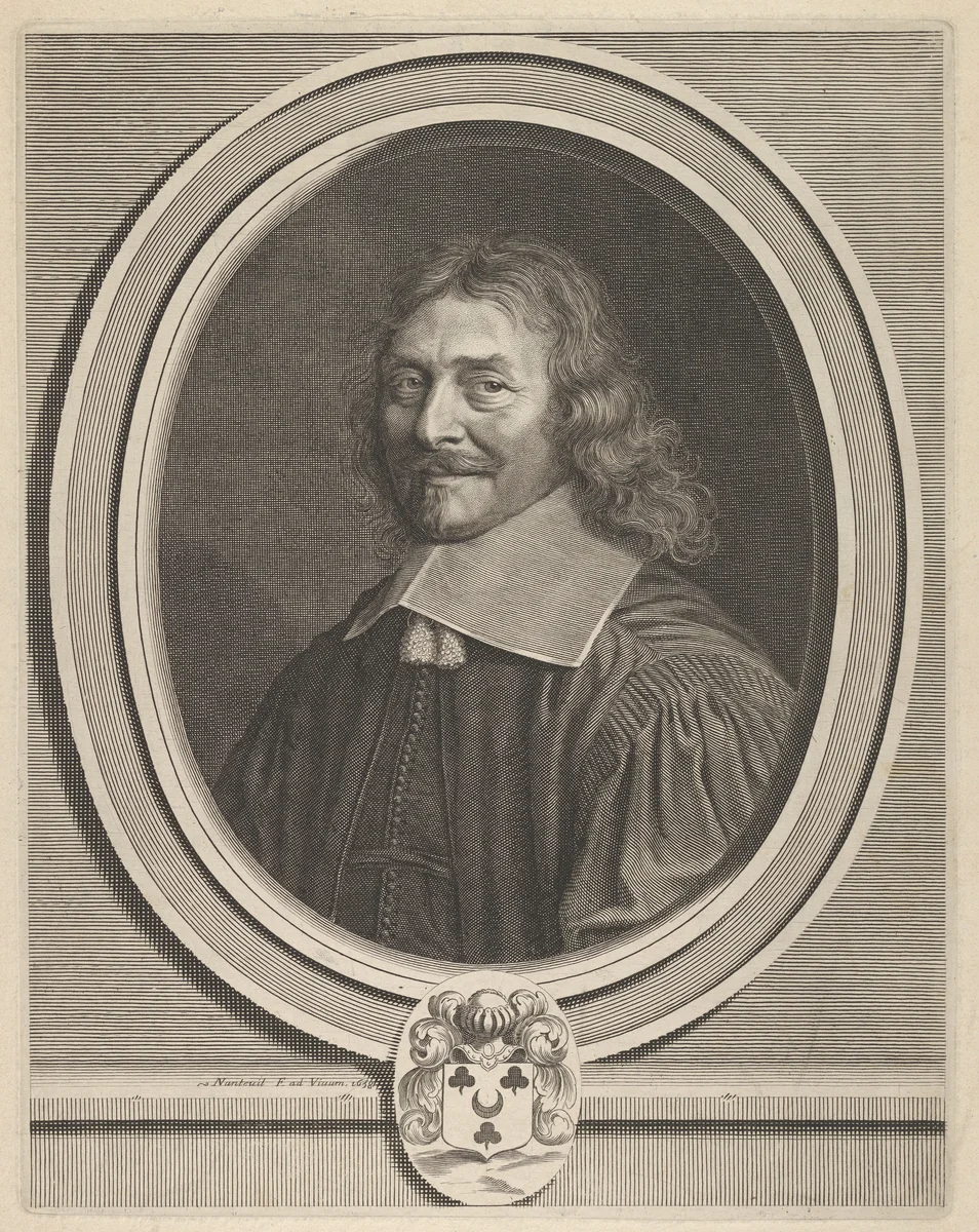 Simon Dreux d'Aubray by Robert Nanteuil, print, 1658