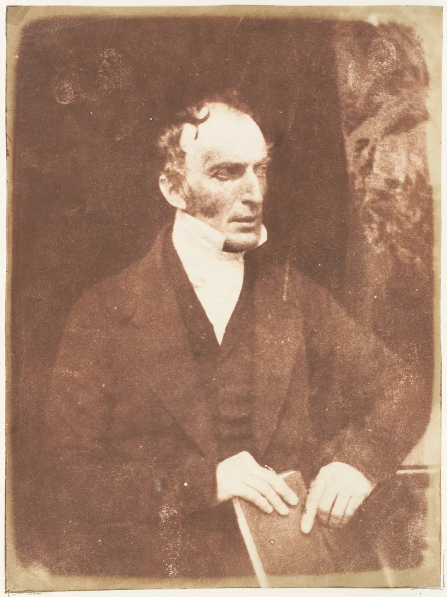 Rev. Dr. John Purves, Jedburgh by Hill and Adamson, photograph, 1843-1847