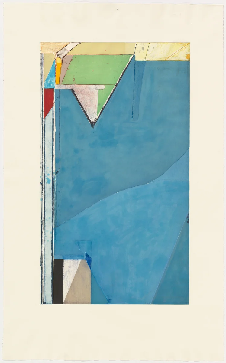 High Green Version I [working proof 11] by Richard Diebenkorn, print, 1992