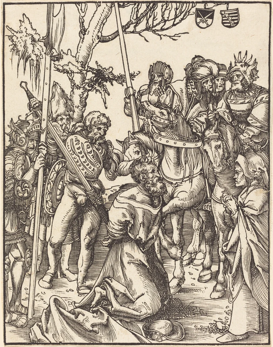 Saint James the Greater by Lucas Cranach, print, 1472-1553