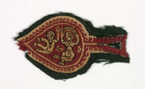 Spade-shaped Terminus of a Clavus by Unknown, textile, 400-699