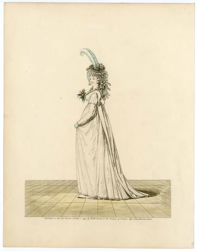 Fashion plate by Nicolaus Heideloff, artwork, 1794