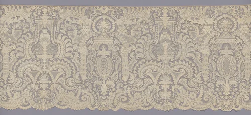 Flounce by France, textile, 1701-1725