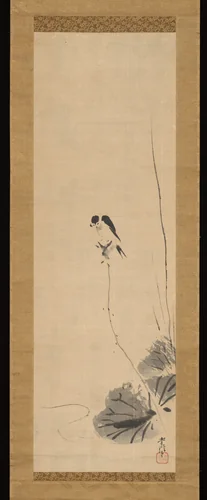 Swallow by Kano Tsunenobu, painting, 1636-1713
