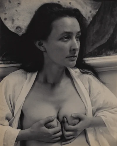 Georgia O'Keeffe by Alfred Stieglitz, photograph, 1918
