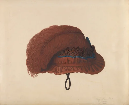 Hat by Marie Famularo, index of american design, 1937