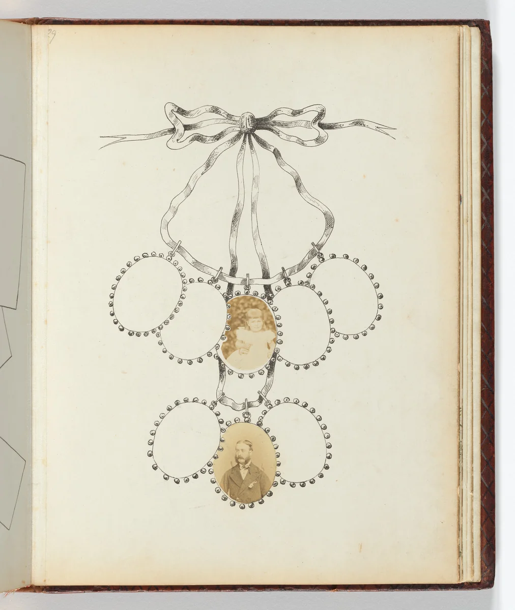 The Johnstone Album by Agnes Caroline Chamberlayne Johnstone, photograph, 1868