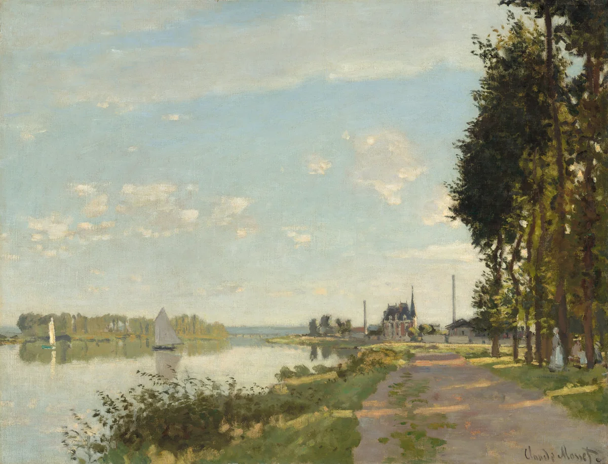 Argenteuil by Claude Monet, painting, 1872