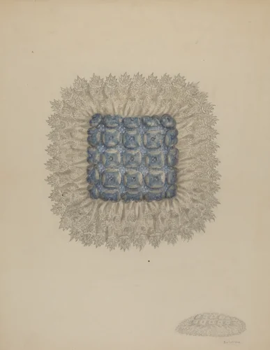 Pin Cushion by Eva Wilson, index of american design, 1938