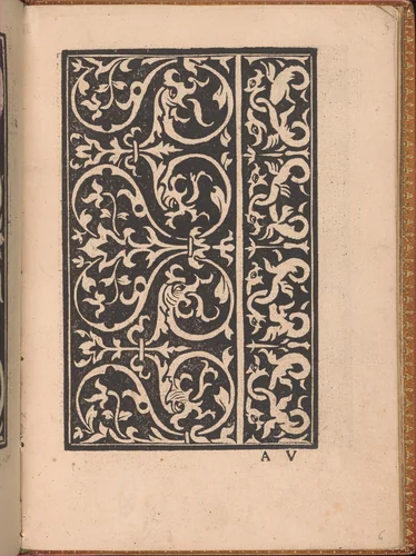 Convivio delle Belle Donne, page 6 (recto) by Nicolò Zoppino, book, 1532