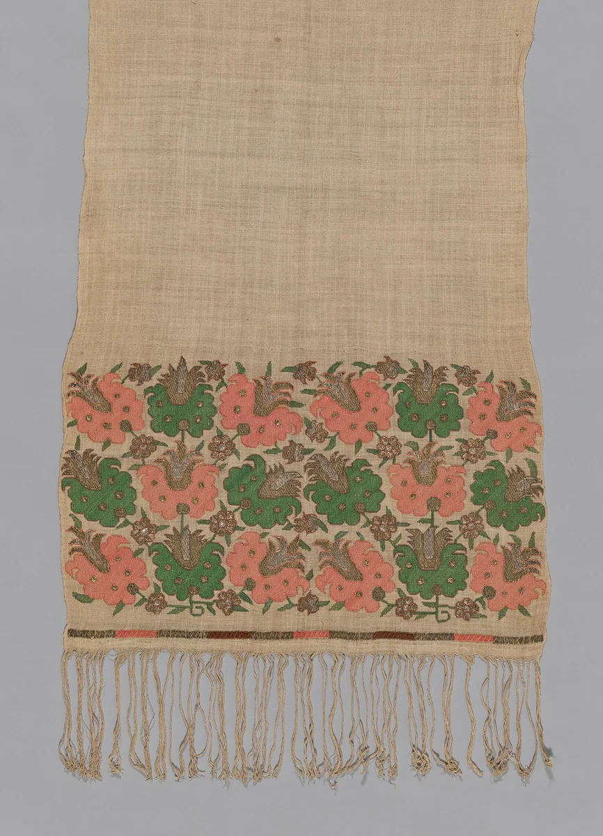 Towel by Turkey, textile, 1801-1900