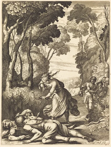 Illustration to Jean Desmarets' "L'Ariane" by Abraham Bosse
Claude Vignon, print, 1639