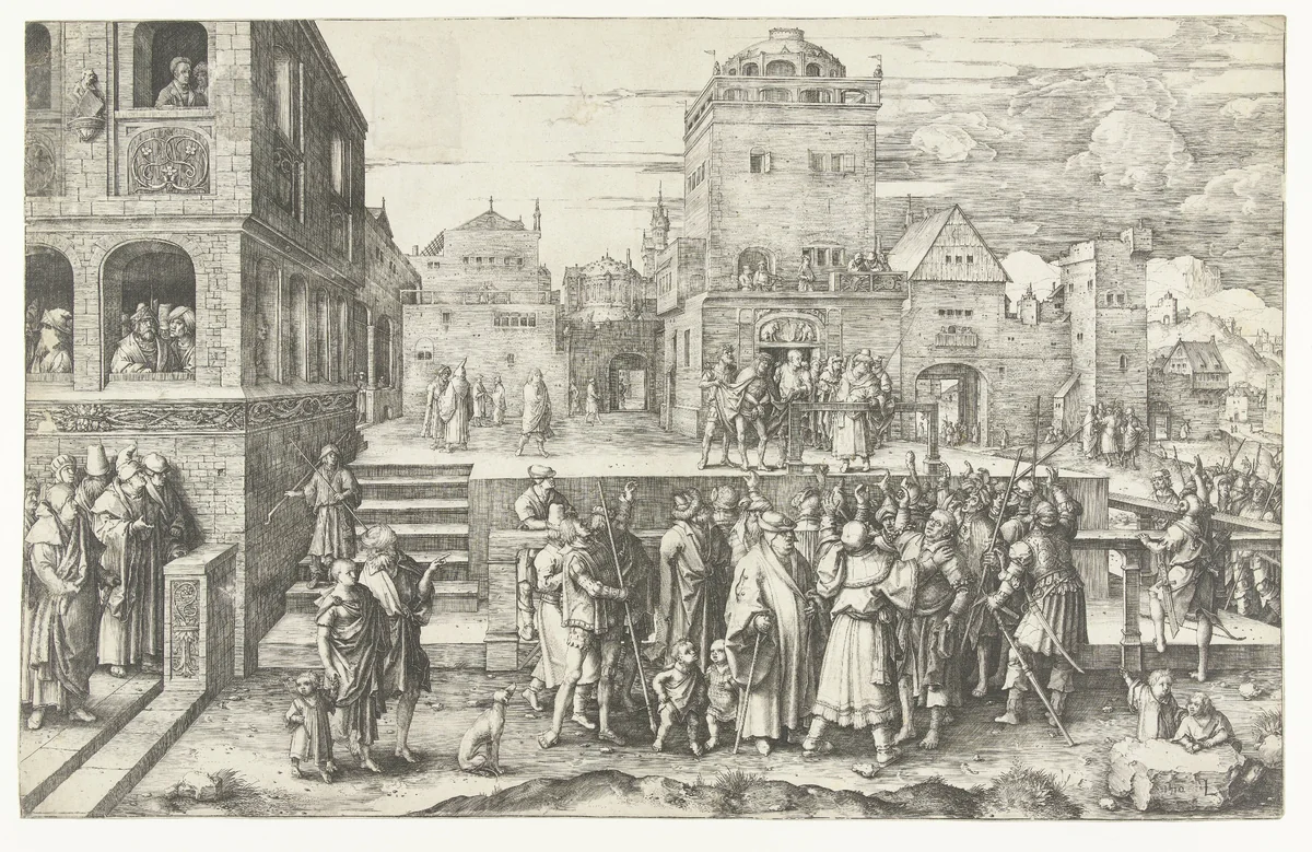 De grote Ecce Homo by Unknown, print, 1510