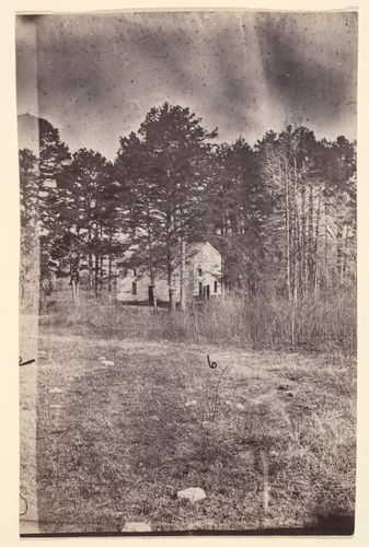 [The Wilderness Battlefield] by G. O. Brown, photograph, 1866