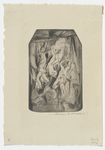 Aftermath by Arthur B. Davies, print, 1917