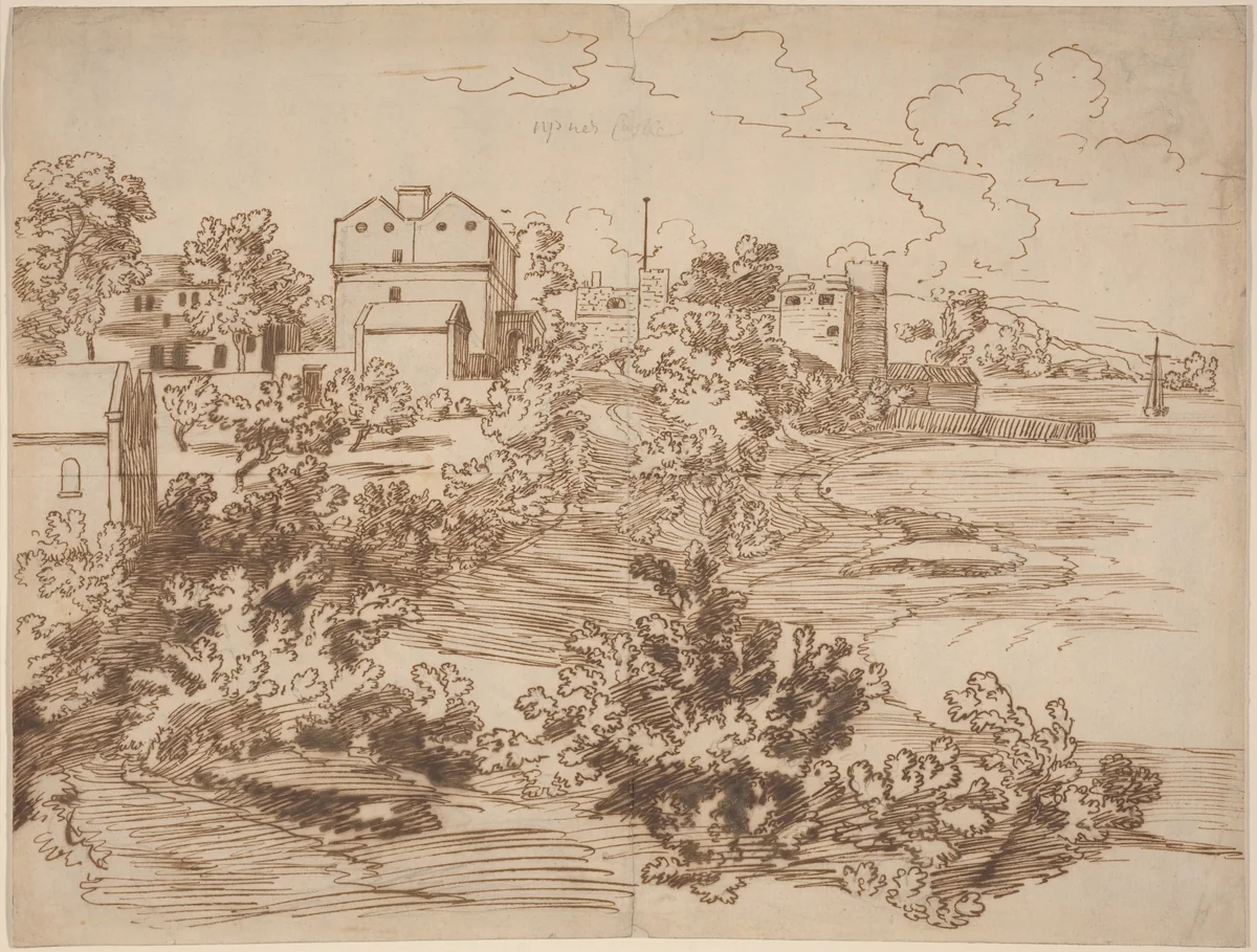 Upnor Castle by British 18th Century, drawing, 1700-1799