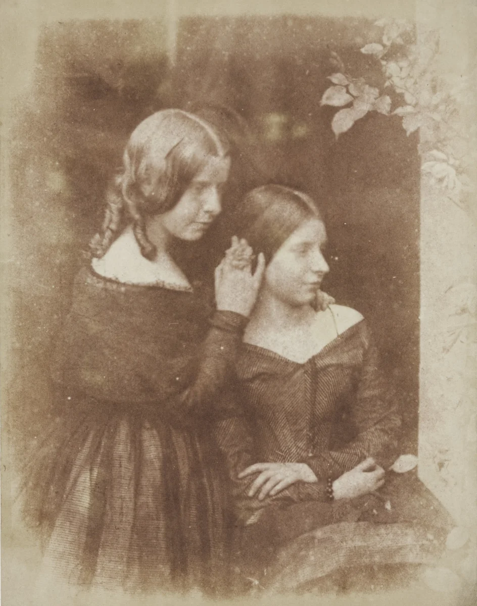 The Misses McCandlish by David Octavius Hill, Robert Adamson, photograph, 1845