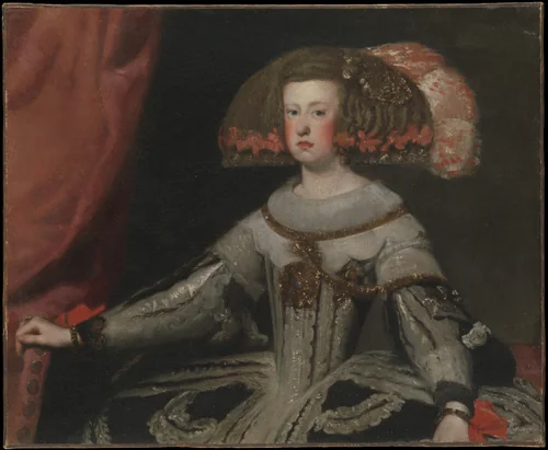 Mariana of Austria (1634–1696), Queen of Spain by Velázquez, painting, 1619-1660