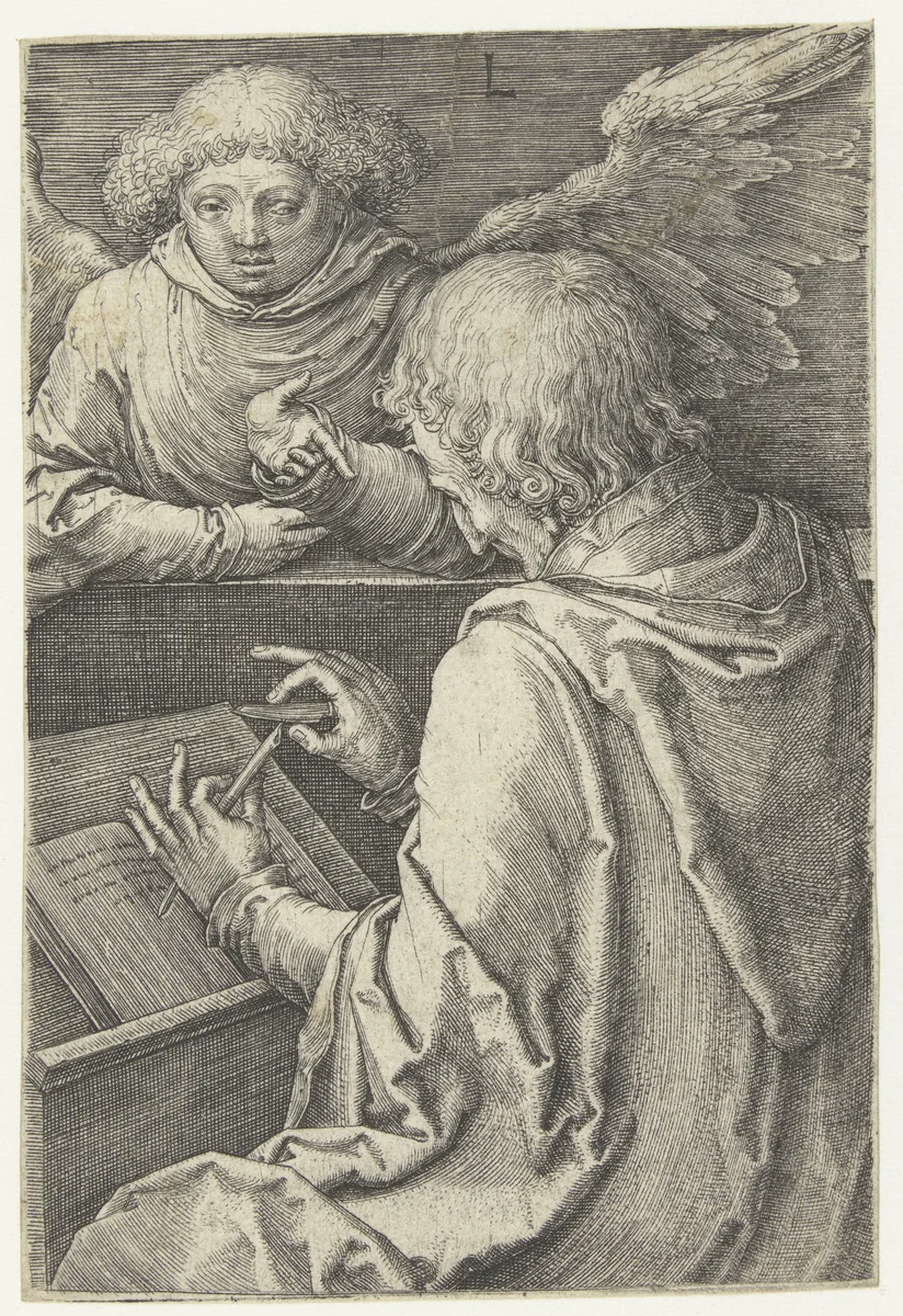 De evangelist Mattheüs by Unknown, print, 1518