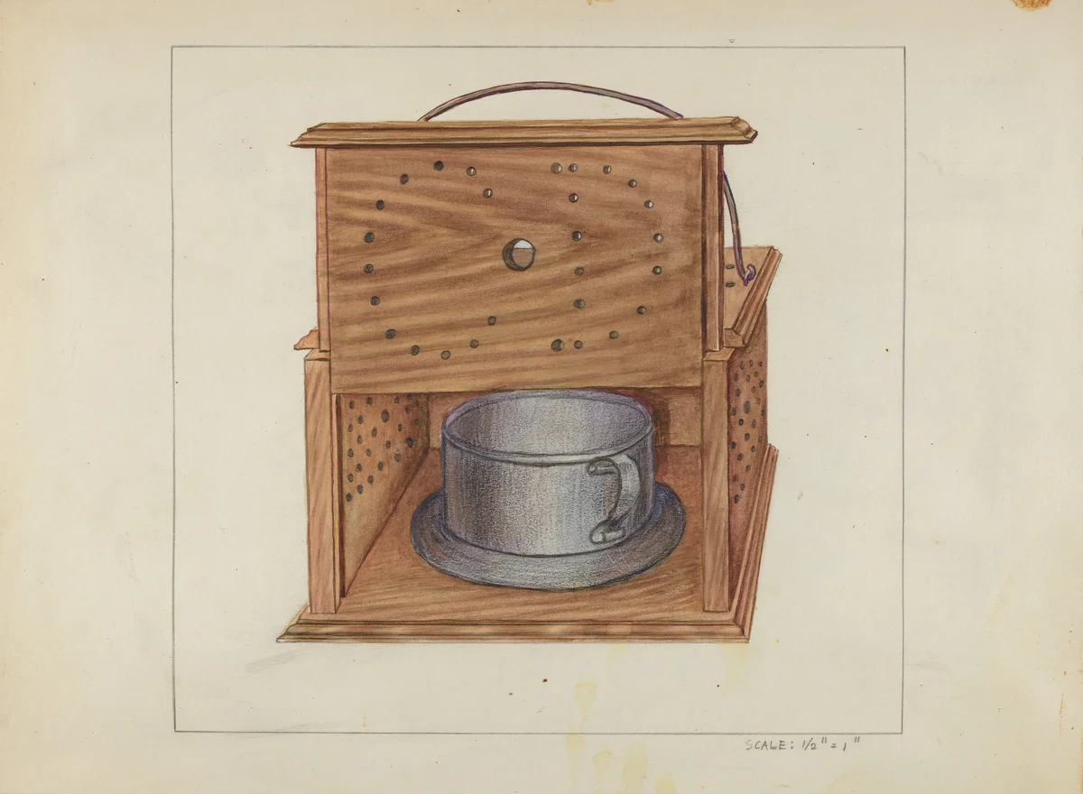 Foot Warmer by Gerald Bernhardt, index of american design, 1936